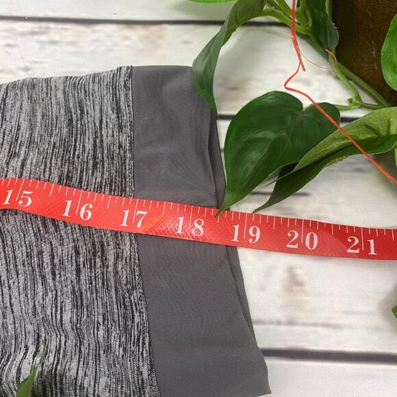 Adidas Stella McCartney Capri Pants Sport Large Workout Yoga Pant Grey Gray  L - Picture 10 of 11